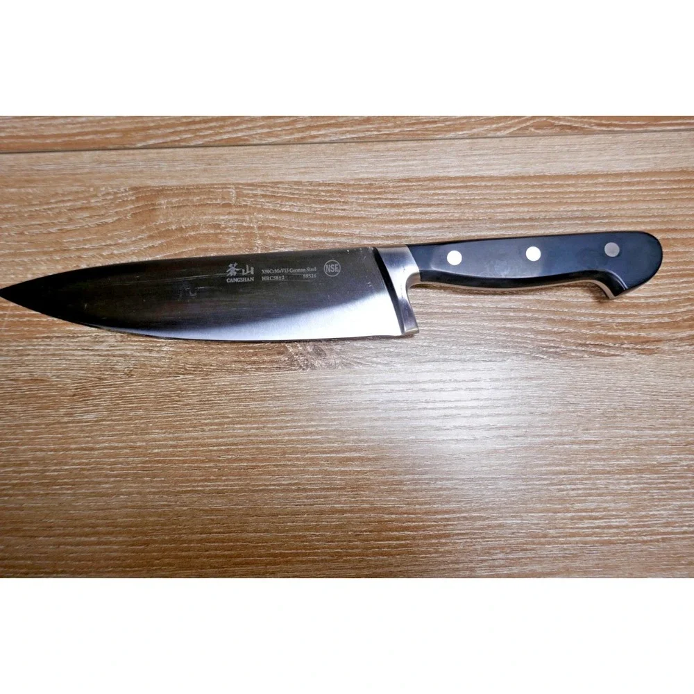 Cangshan V2 Series 1022520 German Steel Forged 5-Piece Starter Knife Block Set